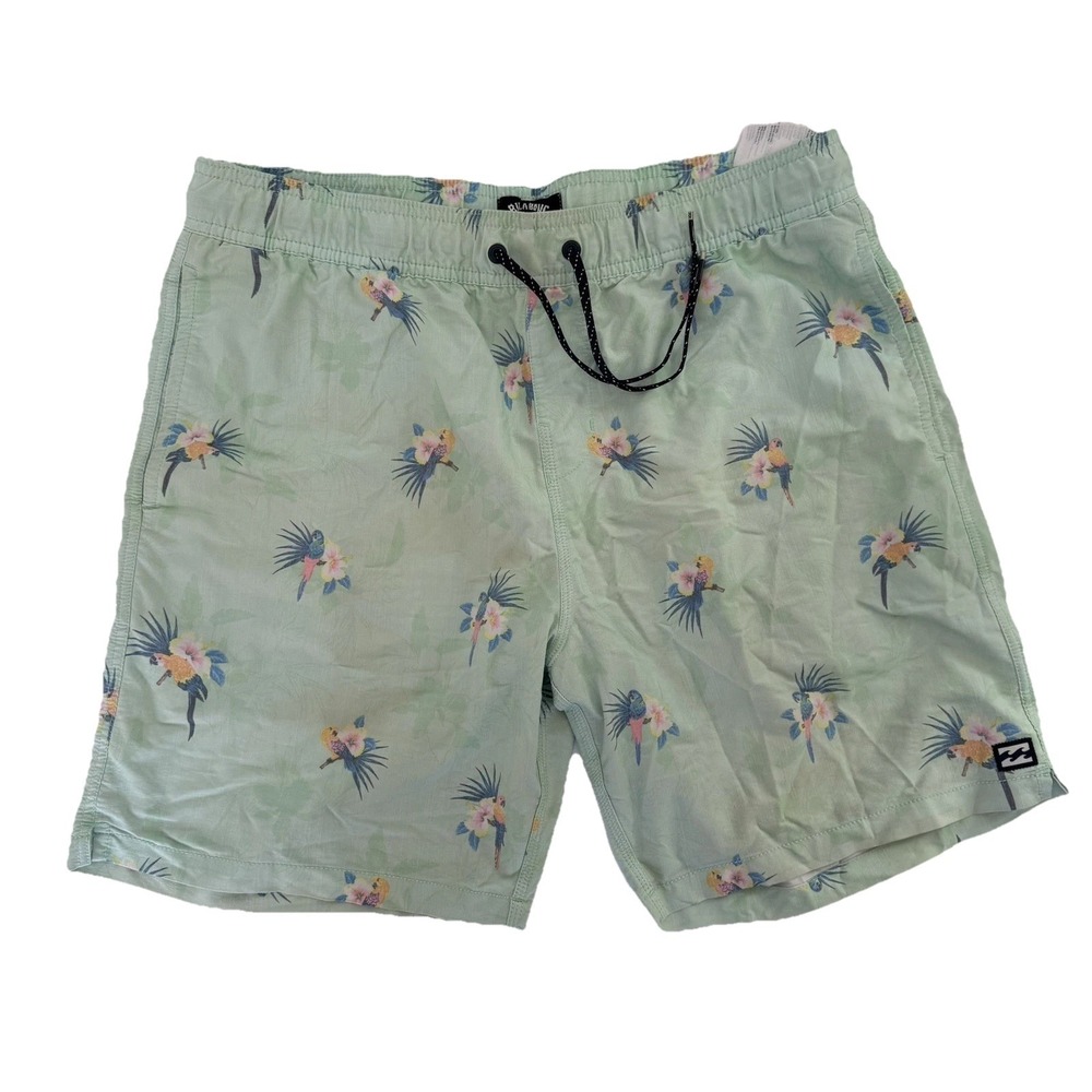 BILLABONG SUNDAYS‎ LAYBACK Volley Swimsuit Men's Large Tropical Vacation Beach